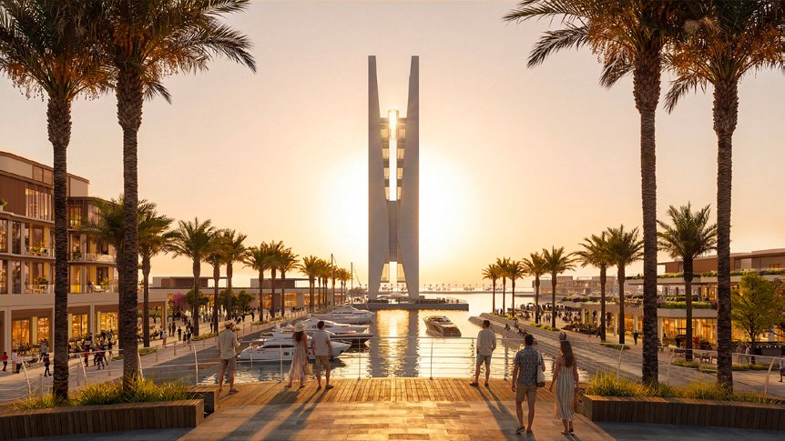 Marina promenade